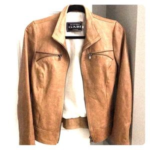 Custom Italian leather jacket made in Florence